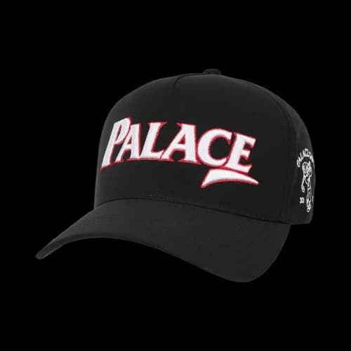 Palace Golf P-Frame 5-Panel Snapback 'Black'
