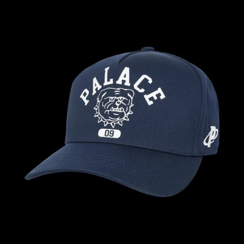 Palace Bulldog P Frame 5-Panel Snapback 'Navy'