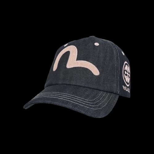 Palace x Evisu Snapback 'Indigo'