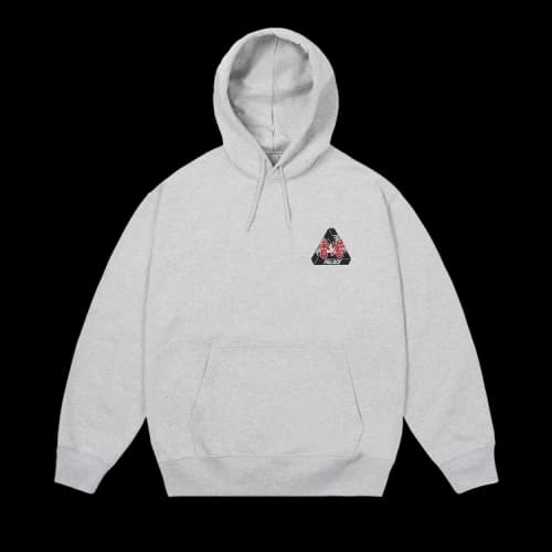 Palace Hong Kong Hood 'Grey Marl'