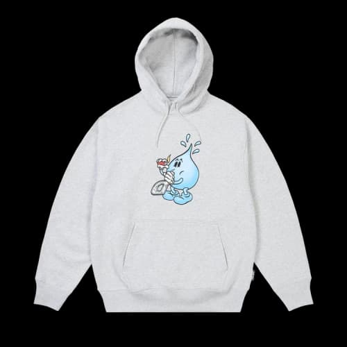 Palace World Industries Hood 'Grey Marl'