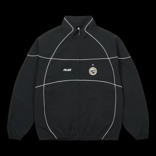 Palace Pro Team Piped Shell Jacket 'Black'