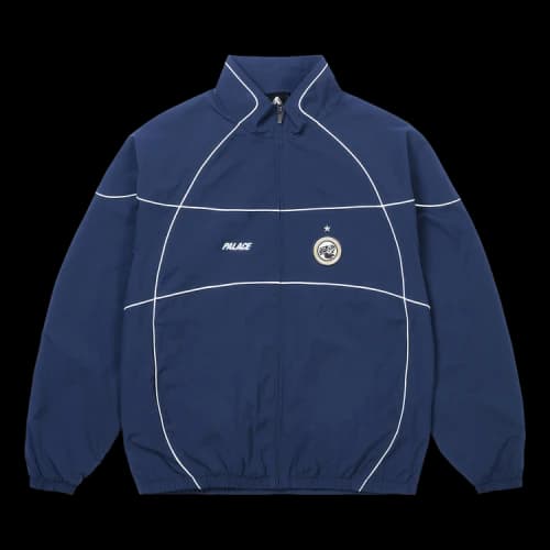 Palace Pro Team Piped Shell Jacket 'Navy'