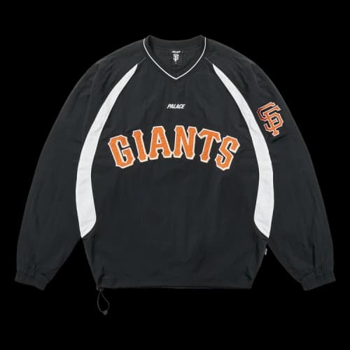 Palace x San Francisco Giants Shell Crew 'Black'