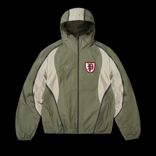 Palace Scrum Hooded Shell Jacket 'Olive'