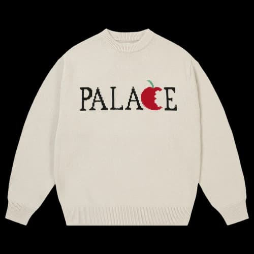 Palace Big Apple Knit 'Off White'