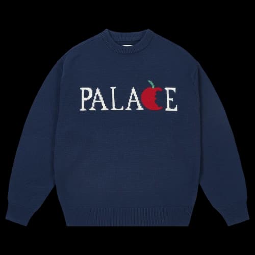 Palace Big Apple Knit 'Navy'