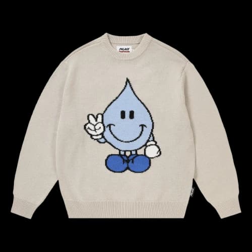 Palace World Industries Knit 'Off White'
