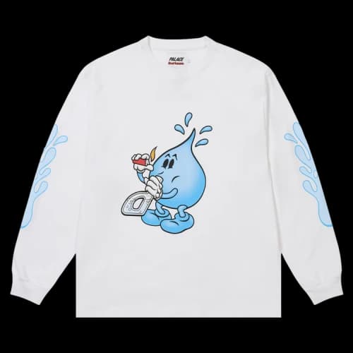 Palace World Industries Long-Sleeve 'White'