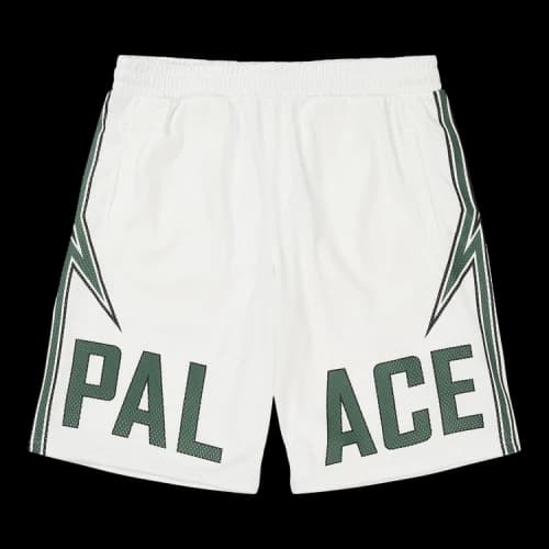 Palace Lightning Basketball Short 'White/Green'