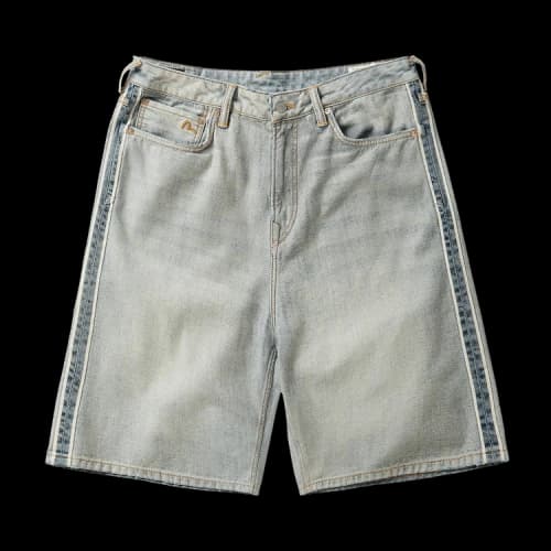 Palace x Evisu Long Denim Short 'Reverse Indigo'