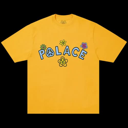 Palace Me Myself And Tri T-Shirt 'Sunny Yellow'