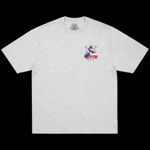 Palace King Tri T-Shirt 'Grey Marl'