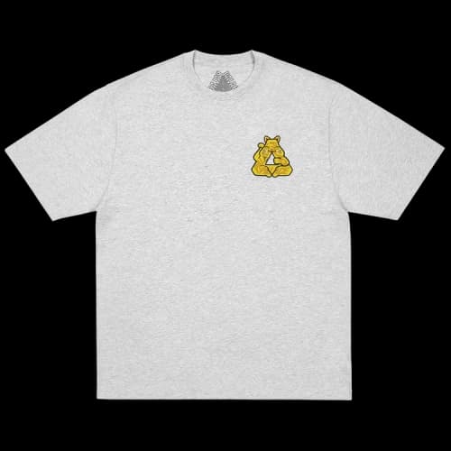 Palace Lucky P3 T-Shirt 'Grey Marl'