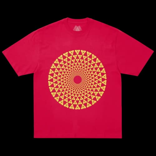 Palace Swirly T-Shirt 'Truest Red'