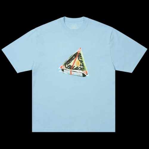 Palace Tri-Onigiri T-Shirt 'Skyline Blue'