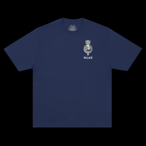 Palace Heavy Crest T-Shirt 'Navy'