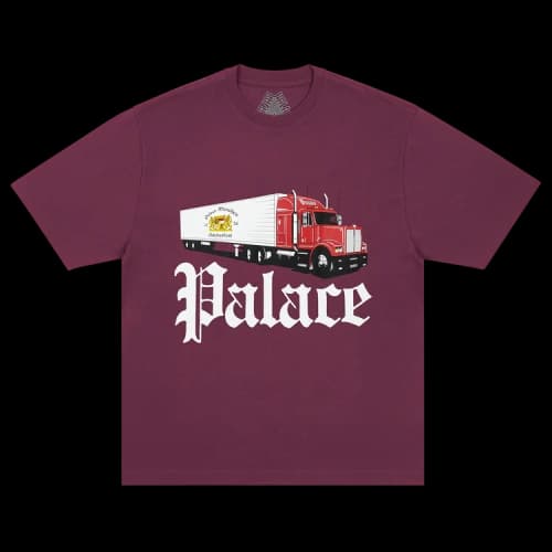 Palace Truck Off T-Shirt 'Rich Wine'
