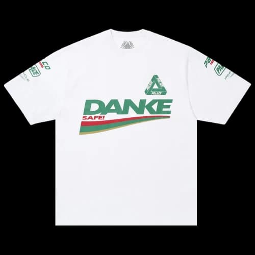 Palace Danke T-Shirt 'White'