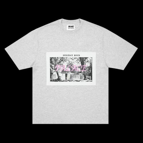 Palace Dick Jewell T-Shirt 'Grey Marl'