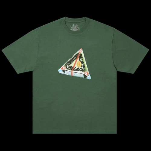 Palace Tri-Onigiri T-Shirt 'Racey Green'