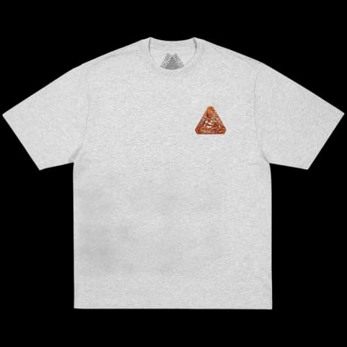 Palace Hong Kong T-Shirt 'Grey Marl'
