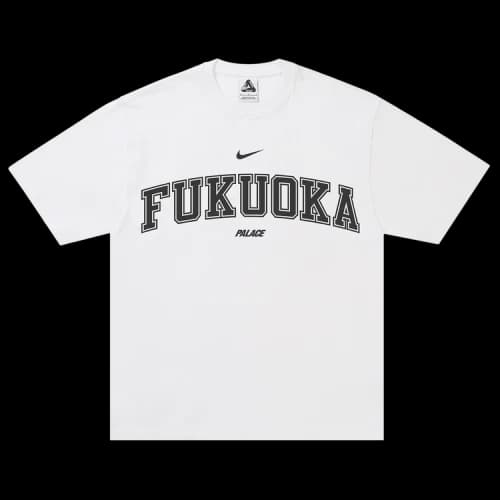 Palace x Nike Shop T-Shirt 'Fukuoka White'