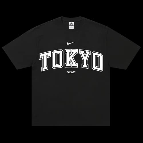 Palace x Nike Shop T-Shirt 'Tokyo Black'
