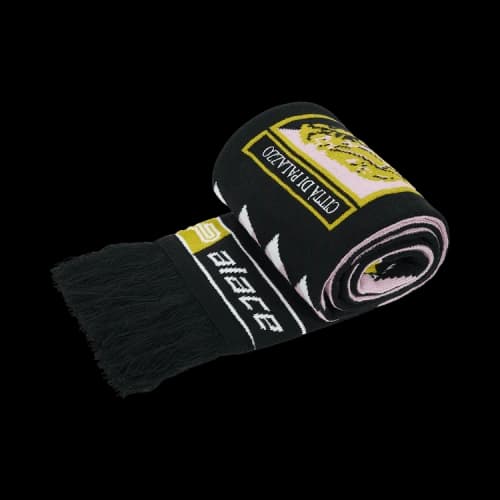 Palace Palazzo Scarf 'Pink/Black'