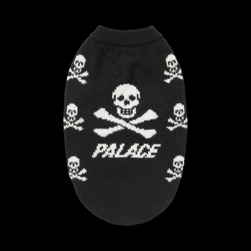 Palace Pirate Dog Jumper 'Black'