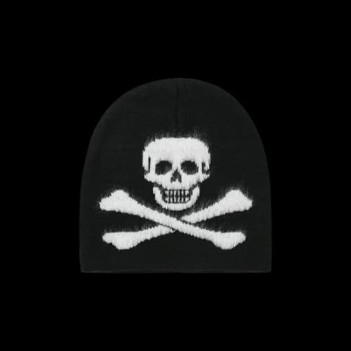 Palace Too Hairy Flag Nein Cuff Beanie 'Pirate'