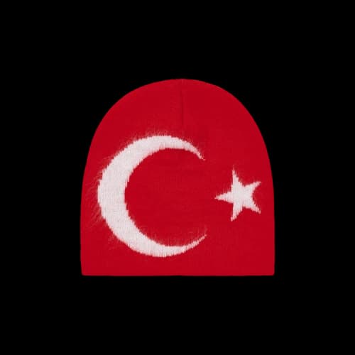 Palace Too Hairy Flag Nein Cuff Beanie 'Türkiye'