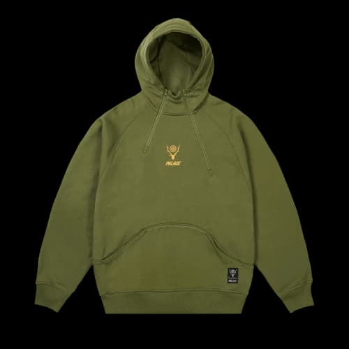 Palace x South2 West8 Hood 'Olive'