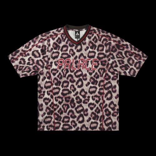 Palace Luv U Mesh Jersey 'Leopard'