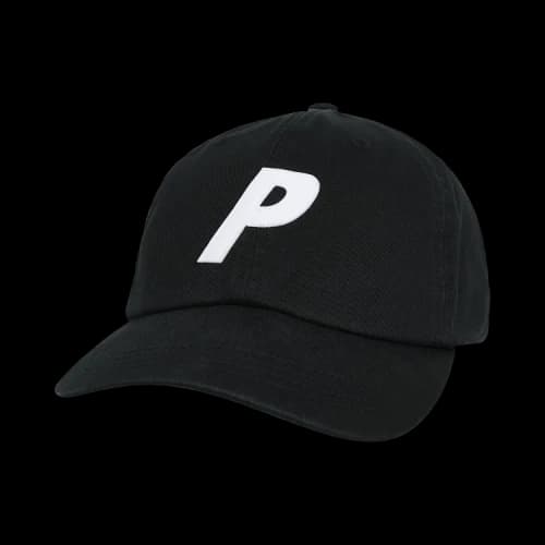 Palace P 6-Panel 'Black'