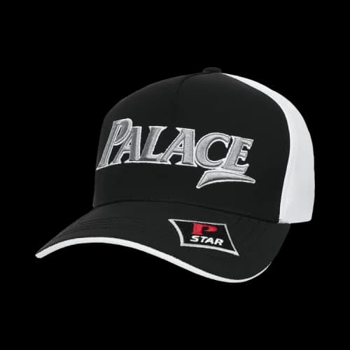 Palace Golf P-Frame 5-Panel Snapback 'Black/White'