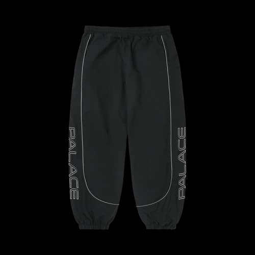 Palace Piped Shell Jogger 'Black'