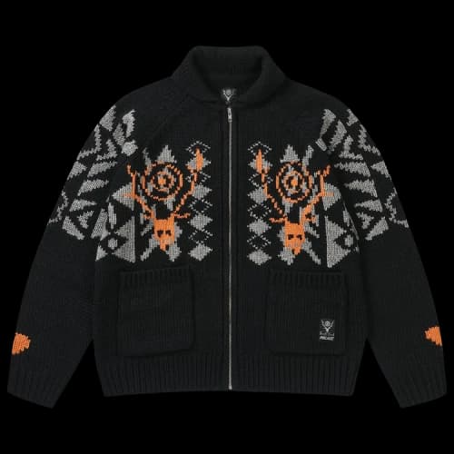 Palace x South2 West8 Cowichan Knit 'Black'