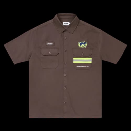 Palace Transport Shirt 'Brown'