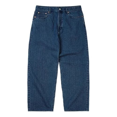 Palace P90 Baggy Stitch Jean 'Mid Indigo'