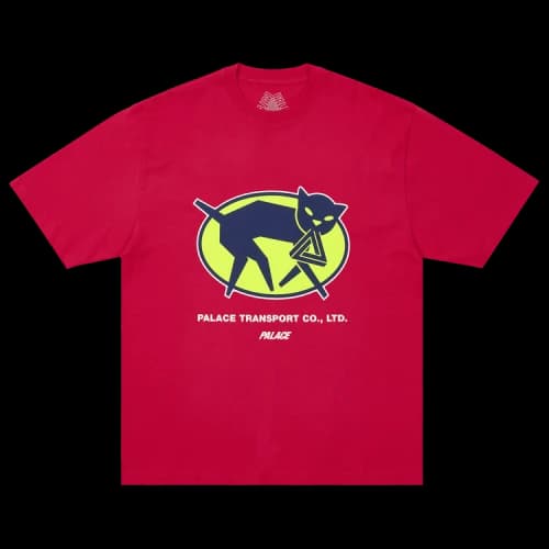 Palace Transport T-Shirt 'Racey Red'
