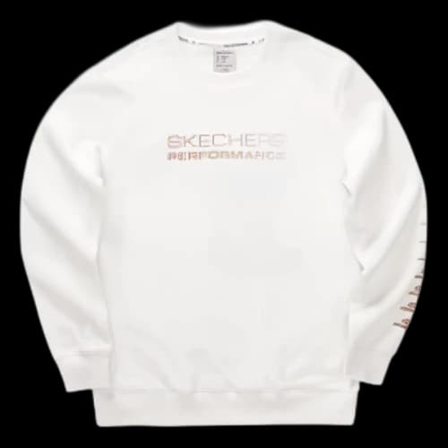 Skechers Casual Crew Sweater 'White'