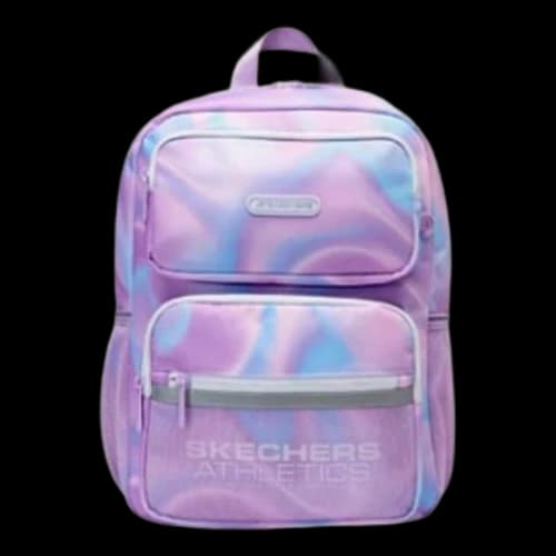 (GS) Skechers Lightweight Large Capacity Backpack 'Purple Blue'