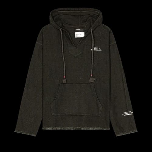 PURPLE BRAND Stencil Hoodie 'Black'