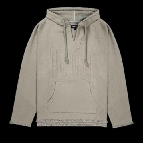 PURPLE BRAND Beach Hoodie 'Heather'