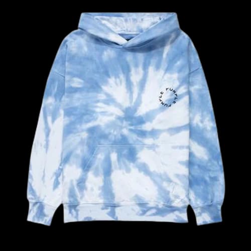 PURPLE BRAND French Terry Oversized Hoodie 'Blue'
