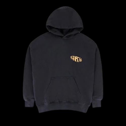 PURPLE BRAND Heavy Dry Fleece Pullover Hoodie 'Black'