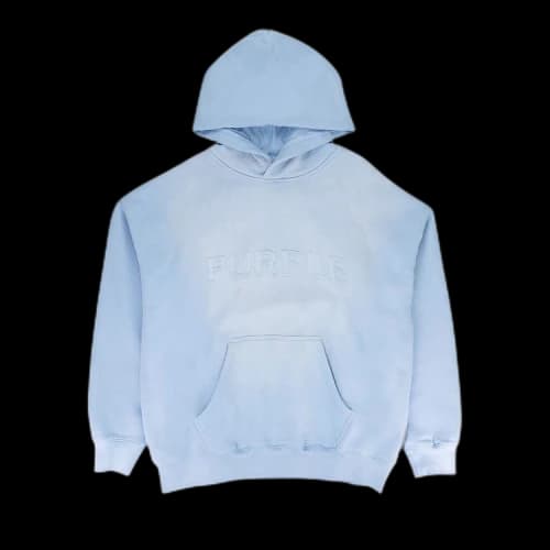 PURPLE BRAND HWT Fleece Pullover Hoodie 'Blue'