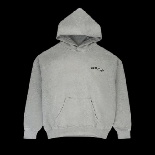 PURPLE BRAND HWT Fleece Pullover Hoodie 'Heather'