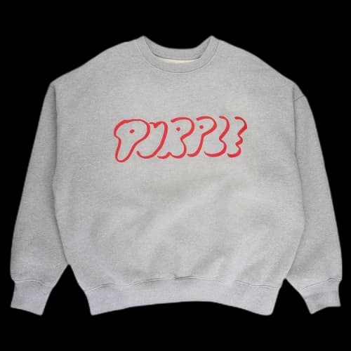 PURPLE BRAND HWT Fleece Crewneck 'Heather'